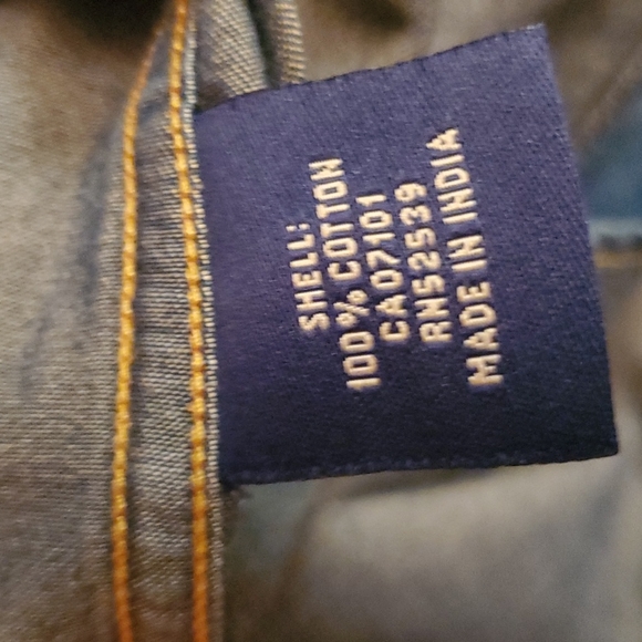 NWT MCKENZIE TRIBE DENIM SHIRT SIZE LARGE. - Picture 11 of 16